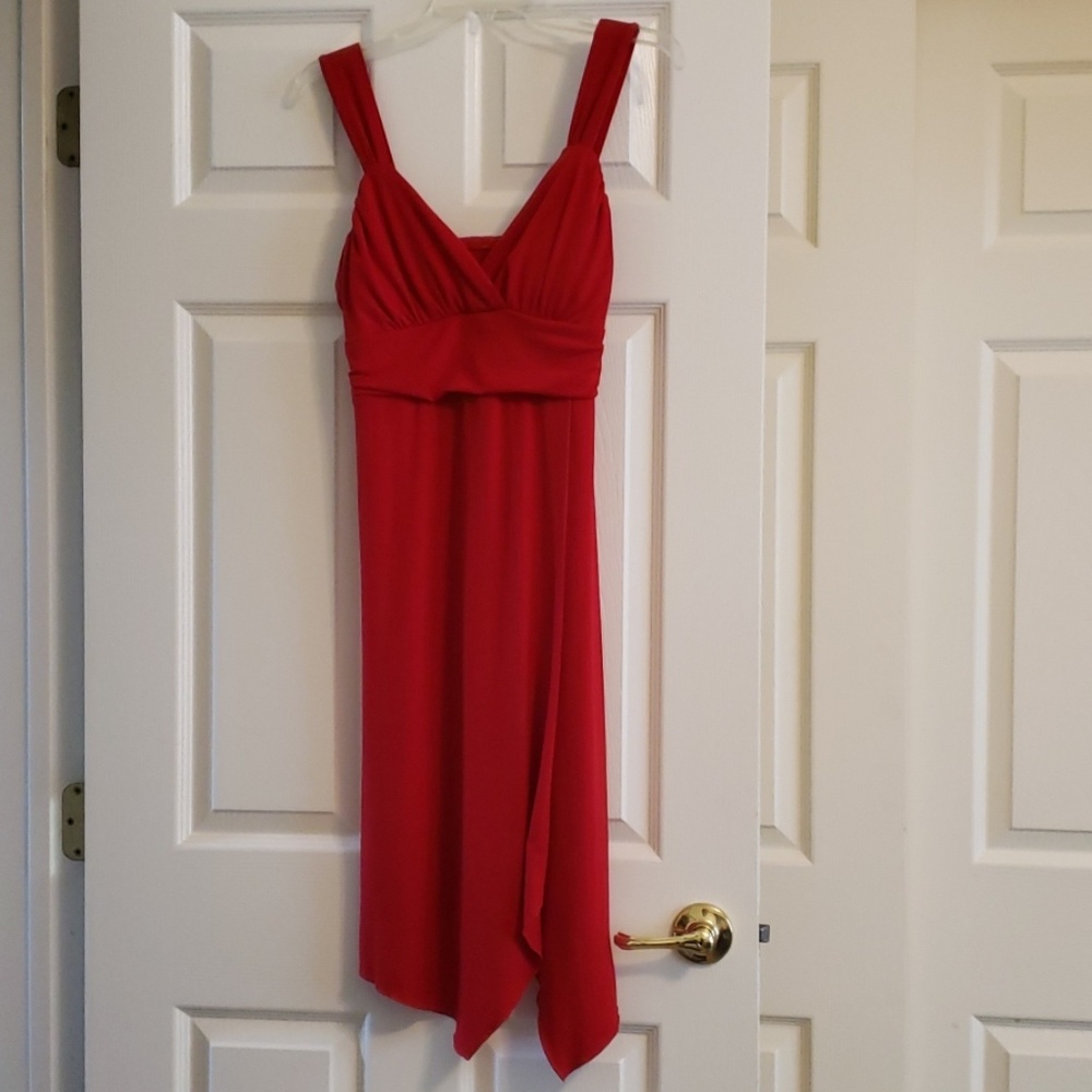 Red dress